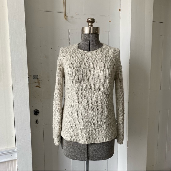 Chico's Chunky Knit Wool Blend Pullover Sweater - Picture 2 of 7